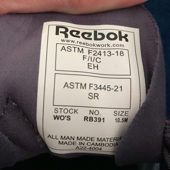 Reebok Floatride Energy 3 Adventure Work Shoes in woman’s size 10.5, Brand new - Picture 5 of 8